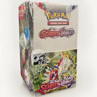 Scarlet & Violte Base Set Half-Booster Box (18 Packs) Sealed